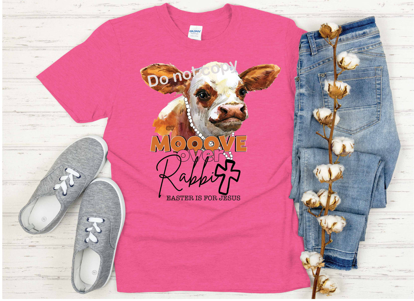 Easter Move over Rabbit DTF Transfer