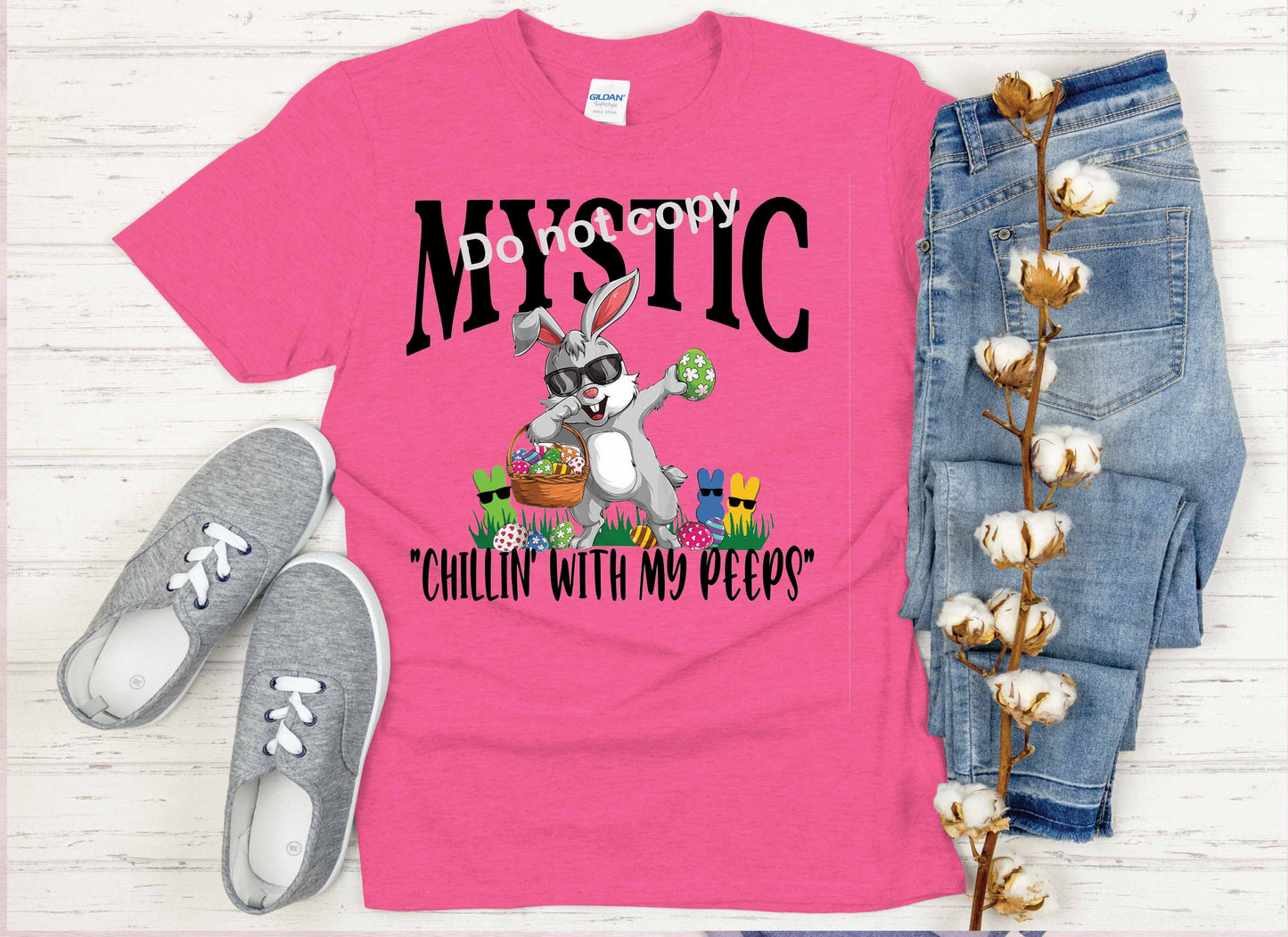 Easter Bunny Mystic DTF Transfer