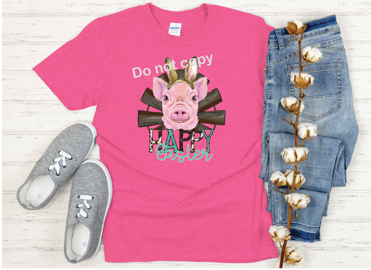 Easter Pig DTF Transfer