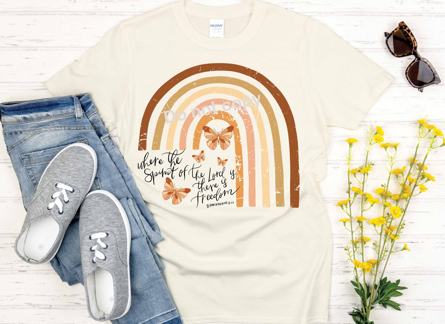 Faith of the lord Jesus hobo DTF TRANSFER