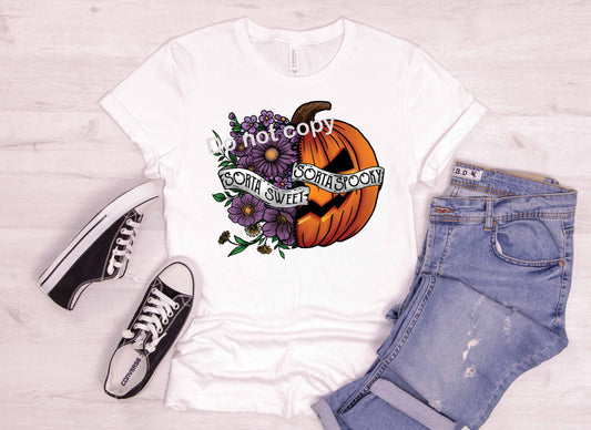 Halloween Sorta Sweet Sorta Spooky DTF Transfer